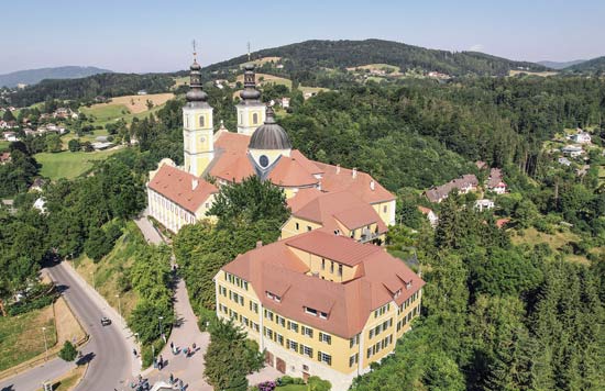 Kirchenwirt Ansicht von oben